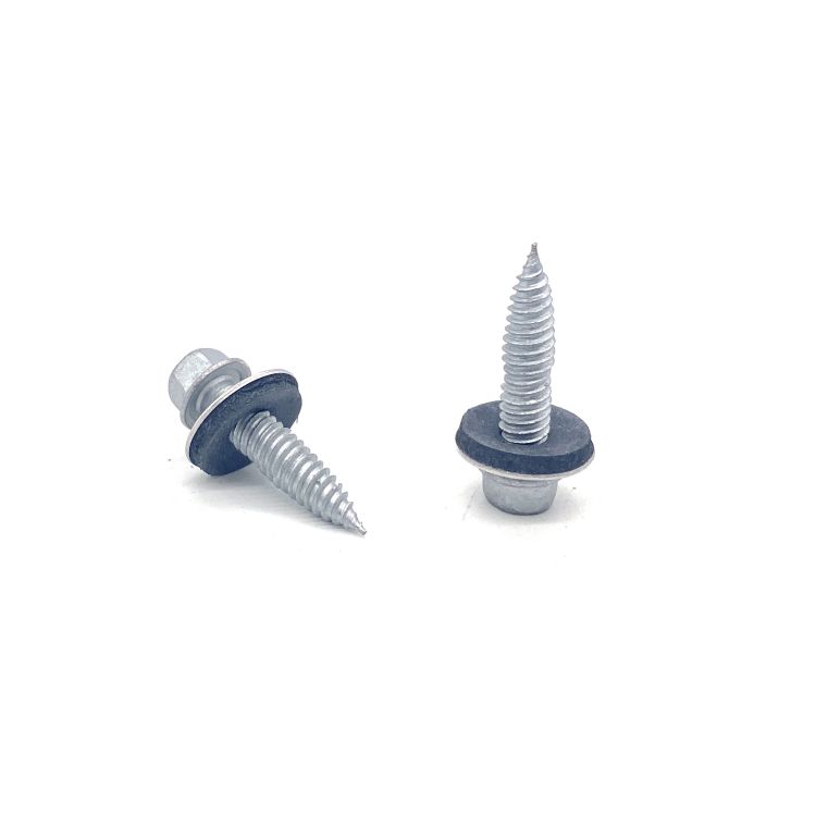 1022A+SCM435 304+410 Hot Rust Treasure Stainless Steel Self Tapping Bi-Metal Screws EPDM वाशर