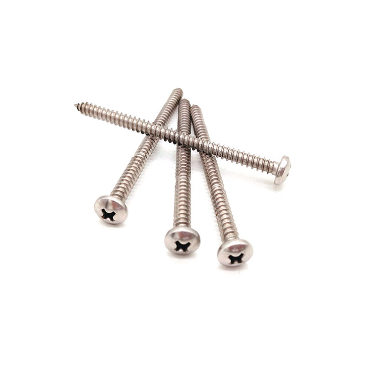 सबै आकारको स्टेनलेस स्टील M2 M2.5 M3 M3.5 Phillips Countersunk Flat Head Self Tapping Screws