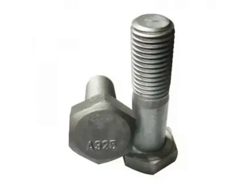 ASTM A325 भारी हेक्स संरचनात्मक बोल्ट कार्बन स्टील उच्च तन्य बोल्ट